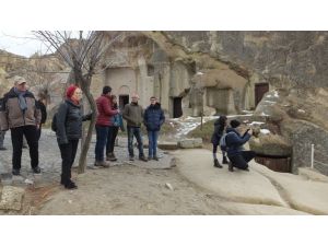 Kapadokya'ya yabancı turist ilgisi sürüyor