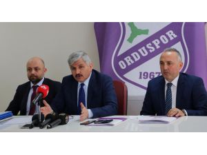 Orduspor Kulübü Başkanı Pamuk: