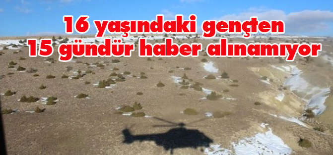 Genç Avcıdan 11 Gündür Haber Alınamıyor