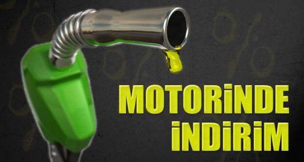 Motorin fiyatında indirime gidildi