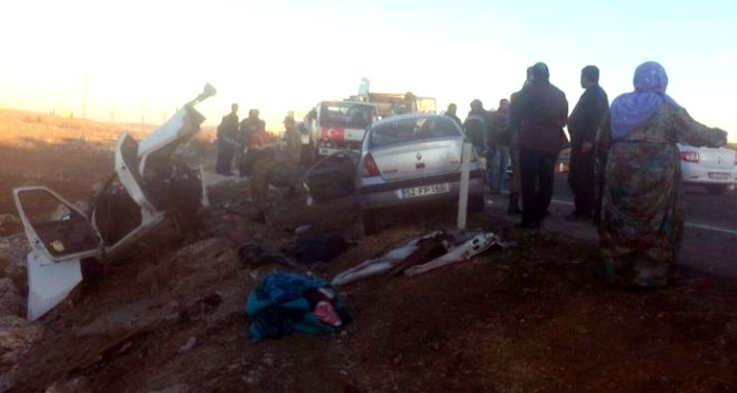 Gaziantep'te feci kaza: 5 ölü, 2 yaralı