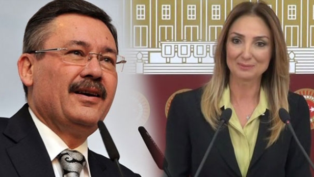 Melih Gökçek'ten Aylin Nazlıaka’ya destek!