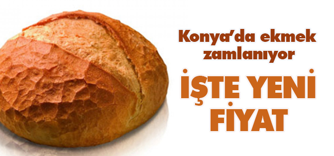 Ekmeğe 10 kuruş zam