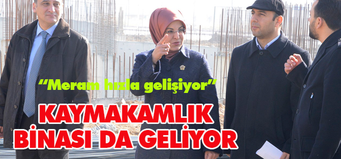 Toru sosyal tesis ve ticaret Merkezi inşaatını inceledi