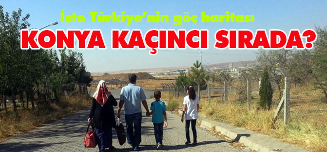 İşte Türkiye'nin göç haritası