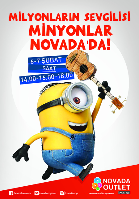 Minyonlar Novada’ya geliyor