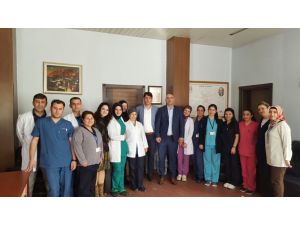 Sağlık çalışanlarından güvenlik güçlerine anlamlı destek