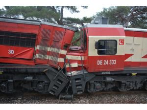 Manisa'da tren kazası: 2 yaralı