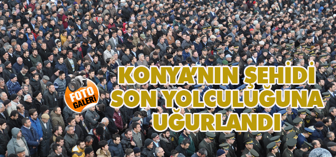 Şehit Jandarma Uzman Çavuş Arslan Son Yolculuğuna Uğurlandı