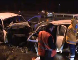 Başkent'te feci kaza: 5 ölü 5 yaralı