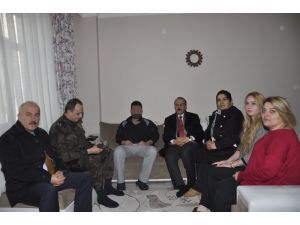 Vali Yavuz, yaralı polisleri ziyaret etti