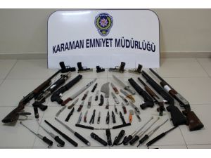 Karaman'da asayiş uygulamaları