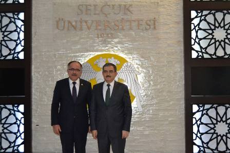 Kalaycı’dan rektöre ziyaret