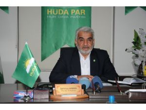 HÜDA PAR Genel Başkanı Yapıcıoğlu: