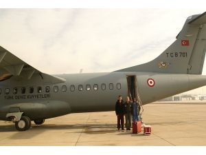 Deniz Kuvvetleri uçağı kalp nakli için havalandı