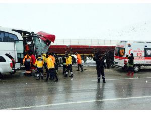 Sivas'taki trafik kazası