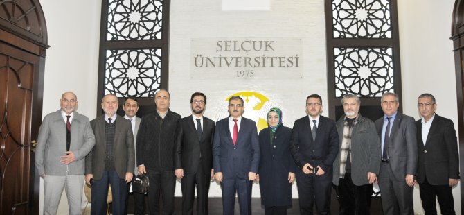 Konya Platformu’ndan Şahin’e ziyaret