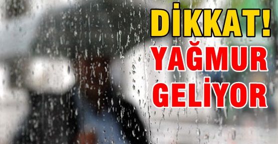 Sıcaklık artıyor, yağışlı hava geliyor