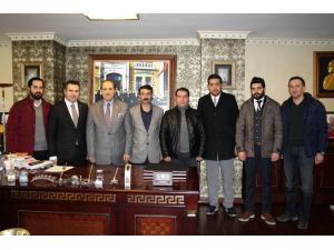 Emlakçılar Derneğinden SESOB'a ziyaret