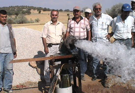 Karatepe'de üçüncü su kuyusu
