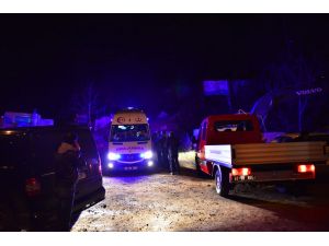 Trabzon'da iş makinesi devrildi: 1 ölü