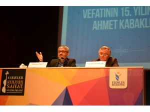 Ahmet Kabaklı'nın vefatının 15. yılı
