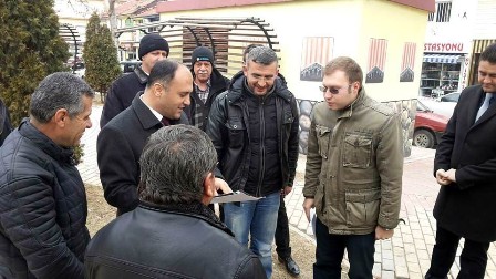 Şadırvan meydanında yeni düzenleme