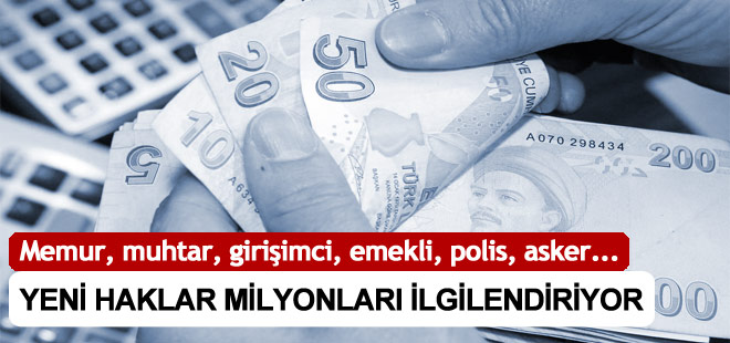 Milyonları ilgilendiren yeni haklar Resmi Gazete'de