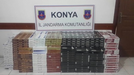 7 bin 500 paket kaçak sigara ele geçirildi