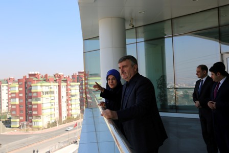Akyürek’ten başkan Toru’ya ziyaret