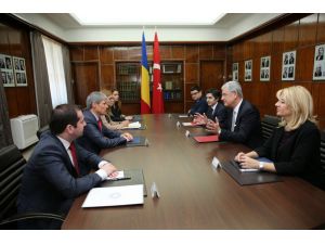 AB Bakanı Bozkır Bükreş'te