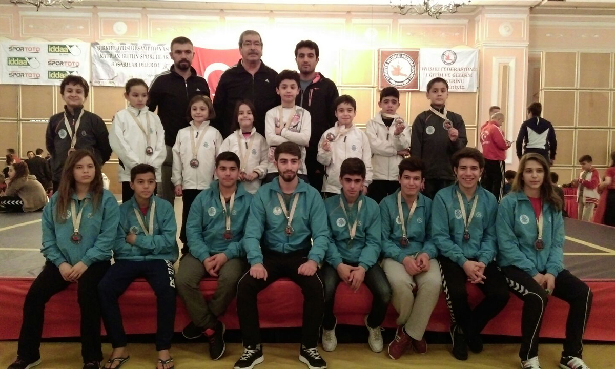 Wushu takımı Antalya yolcusu