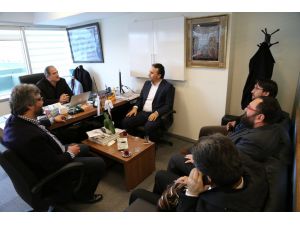 TYB'den AA'ya ziyaret