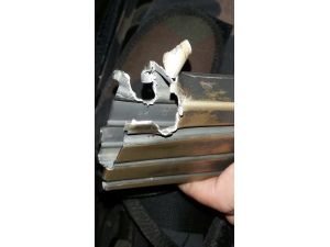 Yedek şarjörü hayatını kurtardı