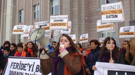 Feride Berşe'nin davası Ereğli'de görülmeye başlandı