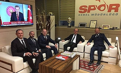 Basketten Baykan’a ziyaret