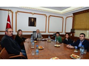 TANAP heyetinden Vali Şentürk'e ziyaret
