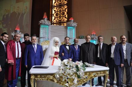 Vehbi Demirci oğlunu evlendirdi
