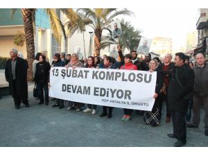 Antalya'da izinsiz gösteriye polis müdahalesi