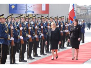 Malta Cumhurbaşkanı Coleiro Preca, Kosova'da