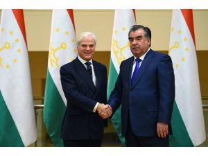 İngiltere Devlet Bakanı Swayne Tacikistan'da