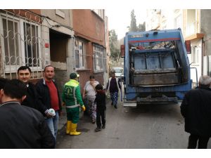 Beyoğlu'nda çöp ev