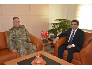 4. Kolordu Komutanı Korgeneral Gürak'tan, Vali Düzgün'e ziyaret
