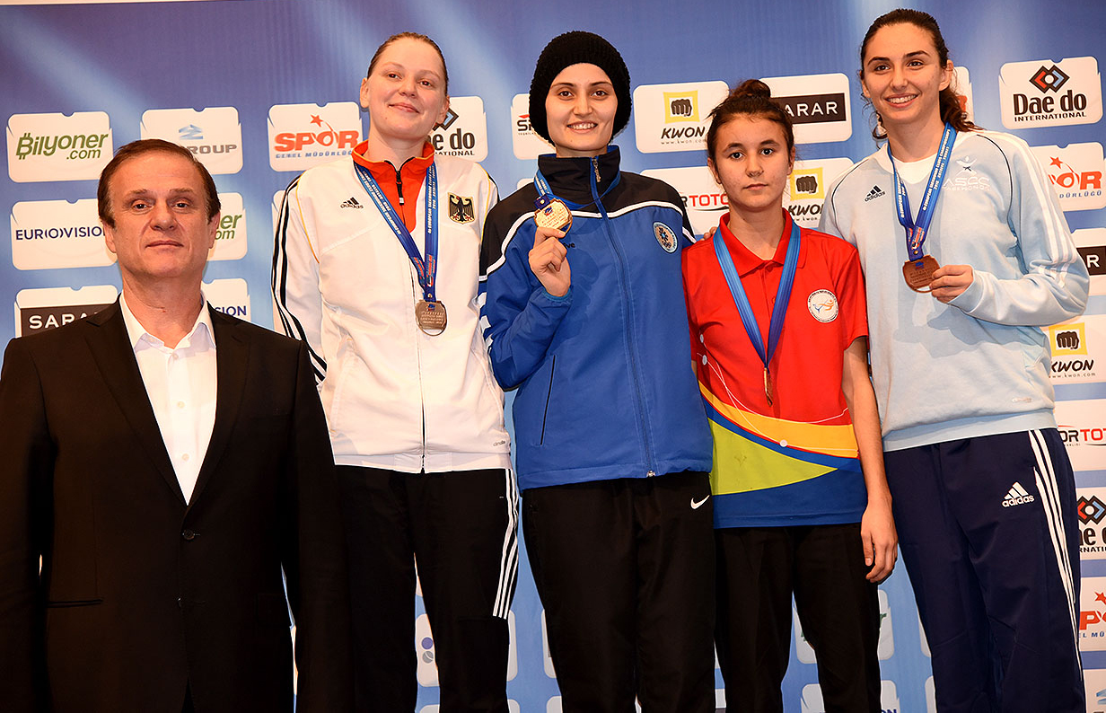 Tekvandoda Avrupa Şampiyonu Selçuklu