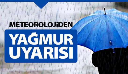 Konya'ya meteorolojik uyarı