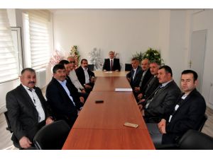 Kaymakam Polat, muhtarlarla buluştu