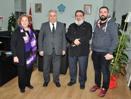 Bayru'dan Rektör Şeker’e ziyaret