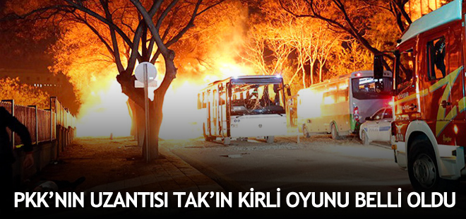 PKK'nın uzantısı TAK'ın kirli oyunu deşifre oldu