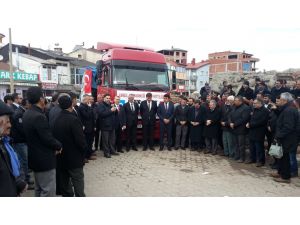 Sivas'tan Bayırbucak Türkmenlerine yardım