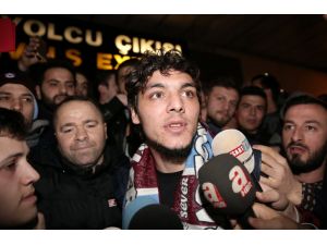 Salih Dursun'a Trabzon'da coşkulu karşılama